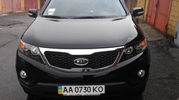 Реснички на фары KIA SORENTO 2009-2012